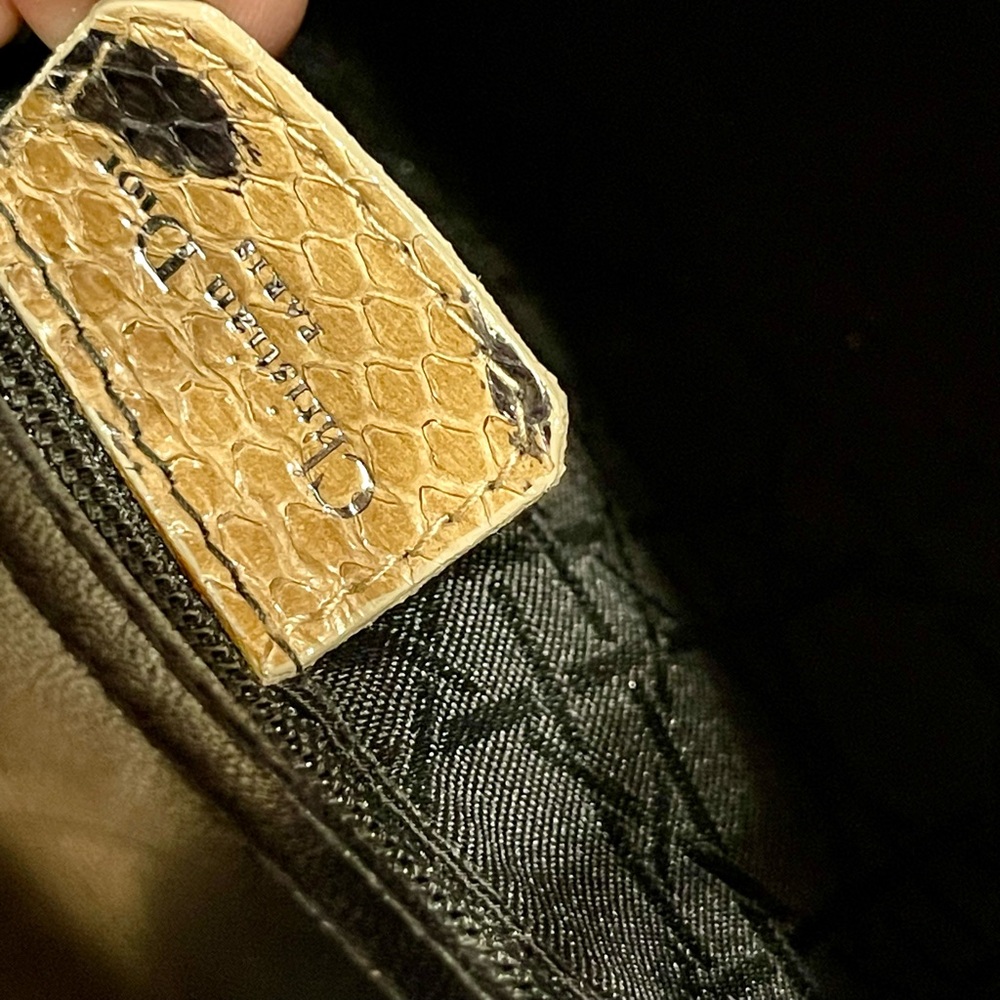 Dior Python Leopard Print Mini Lady Dior Bag - Picture 13 of 16